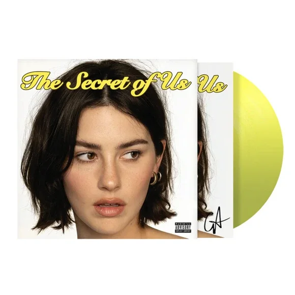 Gracie Abrams The Secret Of Us Exclusive -Signed Purple and Yellow Vinyl